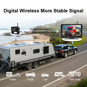Wireless Backup <b>Camera</b> DVR Recorder 7 Inch Analog Reverse Rear View Monitor Kit Car Security Aid <b>System</b> Wireless-7-New-Analog Wi - Product Image 6