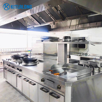 Solusi Desain Peralatan Dapur Restoran Cepat Saji Komersial, Perlengkapan Katering, Peralatan Dapur Komersial
