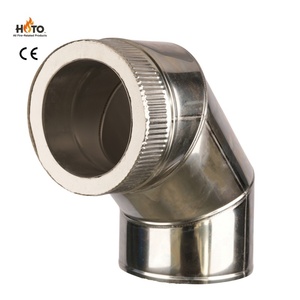 Ce được phê duyệt thép không gỉ Twin tường cách điện ống khói ống cho gỗ Bếp <span class=keywords><strong>gas</strong></span> lò sưởi hiện đại khu dân cư lò sưởi phụ kiện - Product Image 3