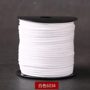 Whole roll of Korean velvet double-sided velvet flat leather <b>rope</b> imitation cowhide <b>bracelet</b> and necklace cord material DIY - Product Image 4