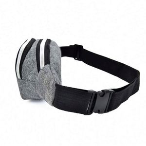 Sac de taille sport en tissu Oxford, sac banane pour téléphone portable, léger, imperméable et résistant à l'usure, sac de poitrine - Product Image 4