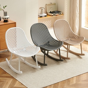 <span class=keywords><strong>Fauteuil</strong></span> <span class=keywords><strong>à</strong></span> <span class=keywords><strong>bascule</strong></span> de patio <span class=keywords><strong>vert</strong></span> et jaune en forme d'œuf, chaise longue <span class=keywords><strong>à</strong></span> <span class=keywords><strong>bascule</strong></span> résistante aux intempéries en plastique avec design tressé - Product Image 2
