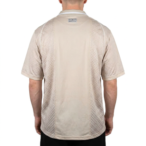 <span class=keywords><strong>T</strong></span>-<span class=keywords><strong>shirt</strong></span> da <span class=keywords><strong>uomo</strong></span> personalizzata con stampa serigrafica, traspirante, casual, tinta unita, scollo <span class=keywords><strong>a</strong></span> V, colletto <span class=keywords><strong>a</strong></span> <span class=keywords><strong>costine</strong></span>, vestibilità ampia, sportiva, in rete, taglie forti - Product Image 3