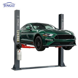 Sollevatore Auto Idraulico a Due Colonne Jingli JL830, Doppio Cilindro, 4-6 Tonnellate, per Soffitti Bassi - Product Image 1