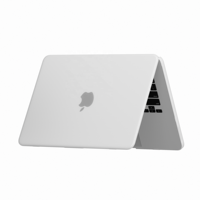 Casing Pelindung Matte Putih Hitam Klasik Model Baru untuk MacBook Neo
