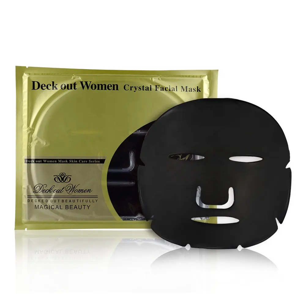 Masque facial au charbon noir et collagène, 1 pièce, feuille pour le visage, blanchissante, nouveau produit