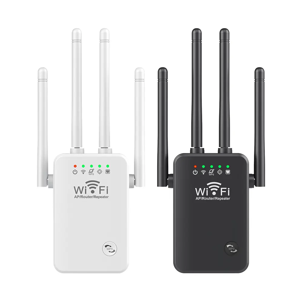 Amplificador de señal Wifi de alta calidad de larga distancia 2,4 GHz Internet Wifi Neitword adaptador repetidor 300Mbps con enchufe EU US UK