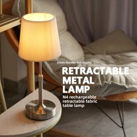 Lampe de table sans fil Senya-Pro élégante, à commande tactile, à intensité variable, LED chaude, pour la décoration de table de restaurant, vente en gros