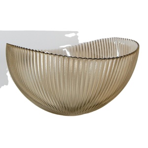 Vase italien en verre fusionné de haute qualité, pièce maîtresse de vase de couleur lustre de boue unique pour la décoration intérieure ajoute du charme à chaque pièce - Product Image 1