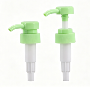 Dispensador de loción de plástico 30/410, tapa de bomba verde de PP para champú, gel de ducha, para botella vacía de cosméticos y jabón corporal. - Product Image 1