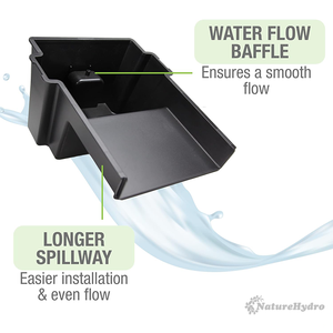 Kit de <span class=keywords><strong>filtre</strong></span> de cascade extérieure en plastique facile <span class=keywords><strong>à</strong></span> installer avec bassin et <span class=keywords><strong>fontaine</strong></span> - Product Image 3