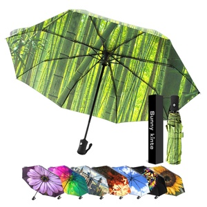 Large Reverse 21 Inch Manual Iron <b>Frame</b> Folding Umbrella with Dry Feature Auto Close Perfect for Car & Home Use - Product Image 1