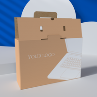Scatole di Cartone Personalizzate per Spedizione di Computer Portatili e Tastiere, Imballaggio per Notebook