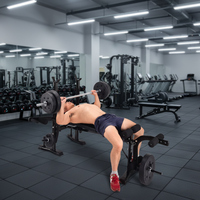 Banc de musculation pliable et réglable multifonctionnel pour haltères et développé couché, portable, pour la vente en gros