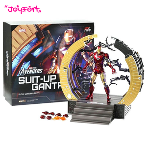 Zd Toys Iron Man Original y Genuino de Marvel, 10.º Aniversario - IRON MAN <span class=keywords><strong>MK</strong></span> 6 CON PLATAFORMA DE ELEVACIÓN, Figuras de Acción a Escala 1/10 con Articulaciones Móviles - Product Image 1