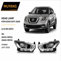 Ensemble de phares avant pour Nissan Kicks LH & RH 2017-2020 OE 26010-5RF0A 26060-5RF0A
