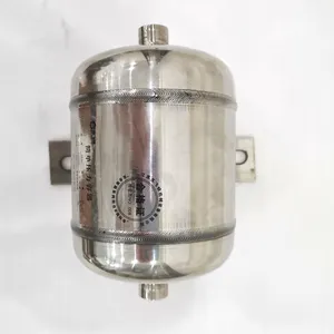 1L Horizontal Air Cylinder Tanks Air Receiver Tank Stainless Steel For Multi Use