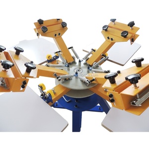 เครื่องพิมพ์สกรีนแบบหมุนด้วยมือ พร้อมระบบปรับง่าย สำหรับการผลิตแบบแผ่น - Product Image 3