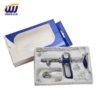 Seringue vétérinaire automatique WANJIA 1 ml, injecteur de vaccin continu, seringue réglable pour la vaccination des poulets et des poussins
