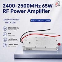 Amplificateur RF GaN personnalisable 65W 2400-2500MHz, module Lora, module anti-drone RF, VCO intégré