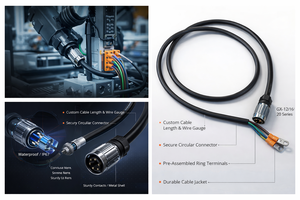 XT-2 Industriële temperatuursensorsonde-kabelassemblage Motorbedrading voor auto's en industriële apparatuur - Product Image 6