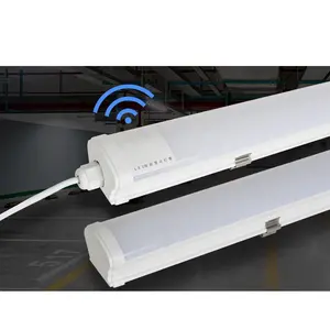 36w 1,2 m LED Inducción Tri-prueba Lámpara IP65 impermeable radar luz fluorescente Estacionamiento garaje luz con sensor de movimiento