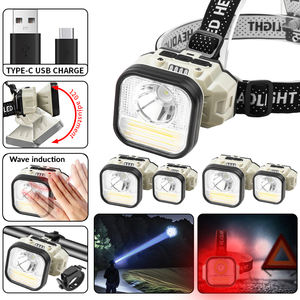 Faro LED Sence, Luz de Bicicleta Multifuncional COB para Exteriores, Impermeable, de Alta Luminosidad y Largo Alcance - Product Image 1