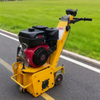 Scarificateur routier à essence de haute qualité avec une forte force de coupe pour les travaux municipaux, machine à découper l'asphalte