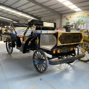 <span class=keywords><strong>Grain</strong></span> de bois noir nouvelle calèche électrique touristique pour mariage et scène Spot utilisation extérieure origine Henan - Product Image 3