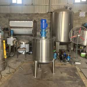 Tanque de Mezcla de Líquidos de 200 Litros en Oferta, Recipiente con Calentamiento Eléctrico, Mezclador de Líquidos con <span class=keywords><strong>Agitador</strong></span> de 150L - Product Image 4