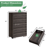 Armoire de rangement latérale moderne de haute qualité en bois de pin massif pour salon, 5 tiroirs, pour chambre à coucher, meubles de maison