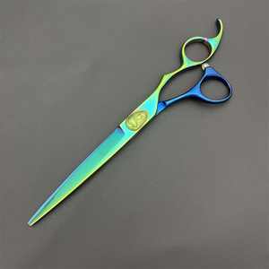 Tijeras Highland para Mascotas, 7 Pulgadas, de Acero Inoxidable con Diseño de Espina de Pescado, Tijeras de Peluquería Canina, Modelo 440C, Corte Práctico - Product Image 4