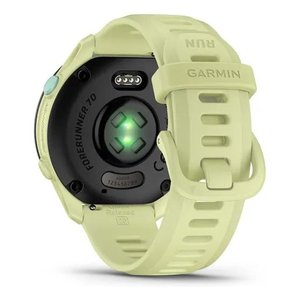 Garmin Forerunner 70 Citron 43mm AMOLED Smartwatch with GPS Heart Rate Monitoring Silicone Band <b>Magnetic</b> Charging Plastic Case - Product Image 2