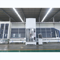 Machine de perçage et de fraisage de verre CNC verticale avec système de contrôle Mitsubishi PLC et moteur, haute capacité 800 pièces/jour