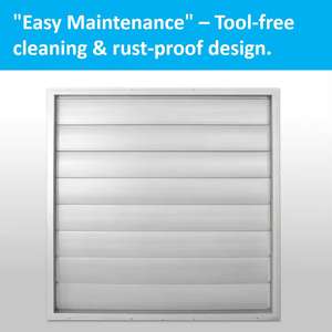 Tường năng lượng mặt trời Lớn Xả Quạt thông gió gia súc Barn làm mát chăn nuôi bò sữa trang trại chăn nuôi động vật chăn nuôi Wi-Fi/app điều khiển từ xa - Product Image 5