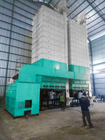 Séchoir à grains de 35 tonnes de fabrication chinoise / Équipement de séchage de céréales haute productivité pour maïs, riz paddy, soja avec système PLC