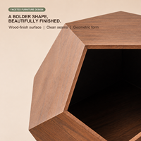 Table d'appoint multifonctionnelle de luxe en bois massif pour humains et animaux, design écologique protecteur, maison cachée pour chat/chien, moderne