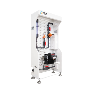 Sistema de Bomba Dosificadora de Diafragma Digital Montado en Pared, 42L/H, Dosificación de Ácido y Cloro, Puede Instalarse en el Suelo - Product Image 1