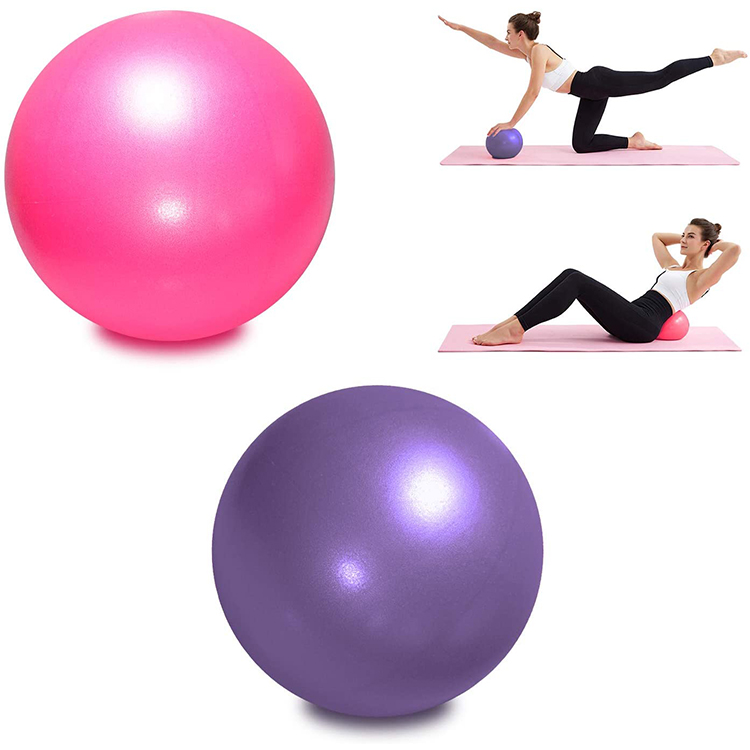 Small Yoga ball Mini Pilates Ball 25cm 9 Inch