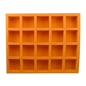 Grande muffa del sapone del <span class=keywords><strong>silicone</strong></span> con molti piazza cavità - Product Image 2