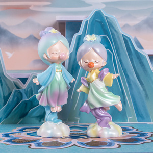 Yu Mo Dream Dunhuang - Figura de Resina de Hada Voladora, Caja Sorpresa Coleccionable, Regalo Decorativo para Niños y Adultos - Product Image 3