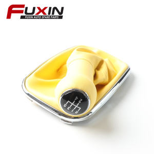 Pour VW <span class=keywords><strong>GOLF</strong></span> <span class=keywords><strong>4</strong></span> IV 98-05 Bora 5-Gang Anneau Chrome Noir <span class=keywords><strong>Pommeau</strong></span> <span class=keywords><strong>de</strong></span> <span class=keywords><strong>Vitesse</strong></span> en Cuir Jaune - Product Image 4