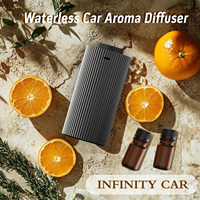 Diffuseur d'arômes électrique sans eau à commande manuelle pour voiture, nébuliseur de parfum populaire, diffuseur d'huiles essentielles, vente chaude B2B