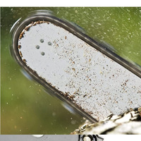 Weisila 10 pouces, calibre 0,050, 3/8" LP 40 DL compatible avec les pièces de tronçonneuses Poulan, Remington, Earthwise, Echo, Worx