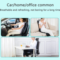 Kühle Luft Zuhause & Auto Kissen Massage Sommersitz Belüftung Kühlung Transpiration Auto Kühlkissen mit Lüfter Massagekissen