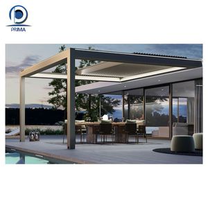 Cobertizo escalable plegable económico, dosel <span class=keywords><strong>para</strong></span> exteriores y pérgola, parasol, refugio contra la lluvia <span class=keywords><strong>para</strong></span> jardín/terraza/Villa/ático/cochera - Product Image 5