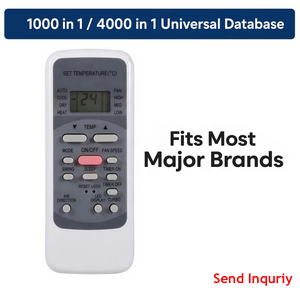 Control Remoto Universal para Aire Acondicionado RCU, Compatible con las Series <span class=keywords><strong>R51M</strong></span>/<span class=keywords><strong>E</strong></span>, R51/<span class=keywords><strong>E</strong></span>, R51/CE, <span class=keywords><strong>R51M</strong></span>/CE, R51D/<span class=keywords><strong>E</strong></span>, <span class=keywords><strong>R51M</strong></span>/BGE, Admite Personalización - Product Image 1