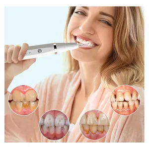 Produk baru Kit pemutih gigi ultrasonik, Pembersih getaran gigi ultrasonik, Scaler gigi ultrasonik, penghilang kalkulus