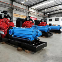 Pompe centrifuge multi-étages haute pression pour alimentation de chaudière, eau, diesel, pétrole brut, en acier inoxydable, avec moteur antidéflagrant