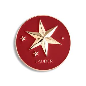 China Style High Quality Round Shape Portable Metal Custom Embossed <b>Star</b> Logo <b>Mirror</b> - Product Image 2